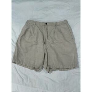 Chaps Ralph Lauren Linen Cotton Blend Shorts Size 40 men’s